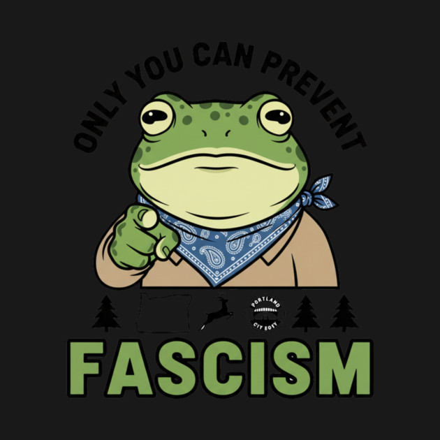 Portland Frog by ArtistTee ⭐⭐⭐⭐⭐