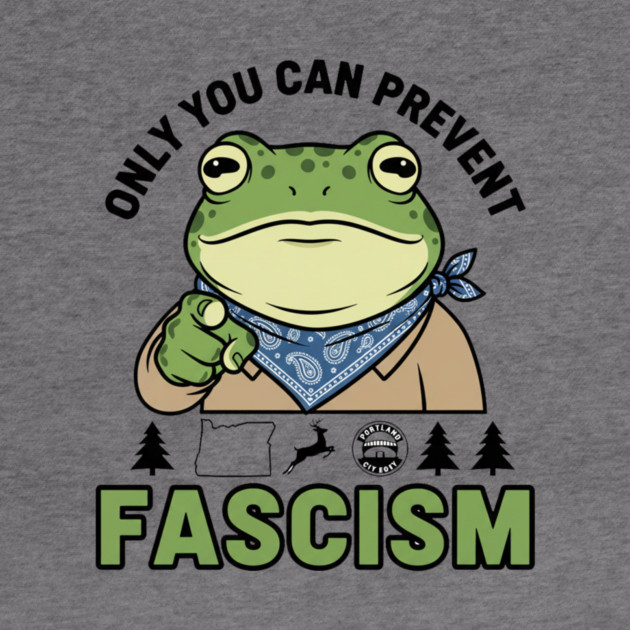 Portland Frog by ArtistTee ⭐⭐⭐⭐⭐