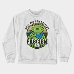 Portland Frog Activist Crewneck Sweatshirt