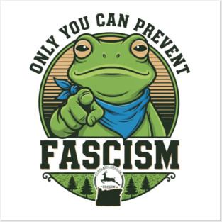 Portland Frog Activist Posters and Art