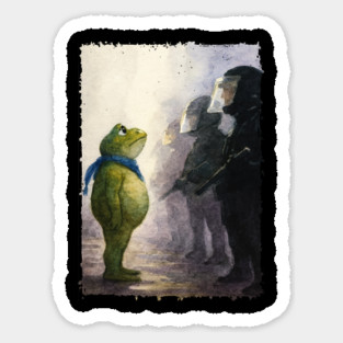 Portland-Frog Sticker