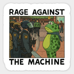 Portland-Frog Sticker