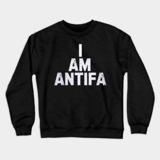 Antifa Crewneck Sweatshirt