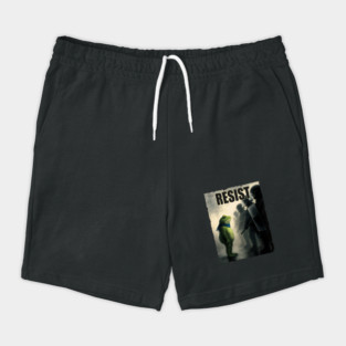 Frog Resist Portland Frog Protest - Portland Frog Activist Shorts