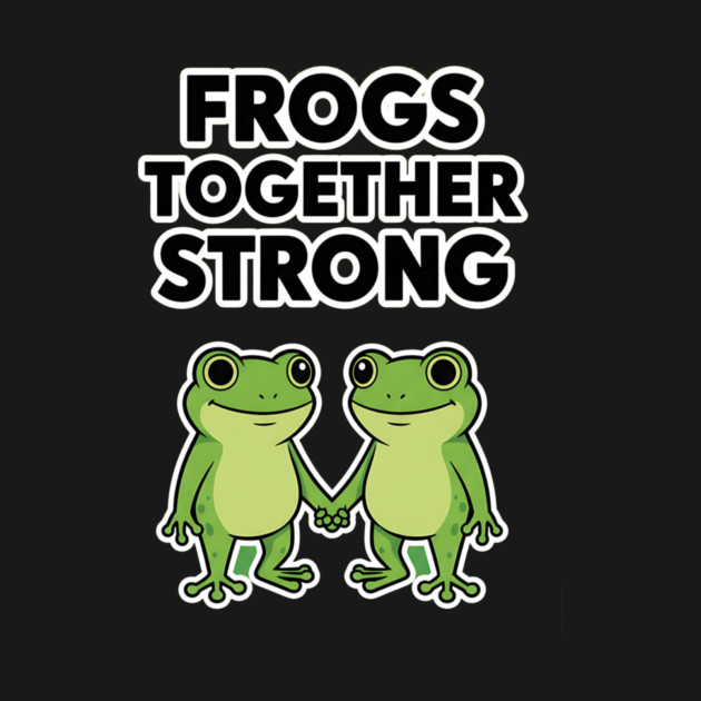 Frogs Together Strong - Funny Meme Parody by ArtistTee ⭐⭐⭐⭐⭐