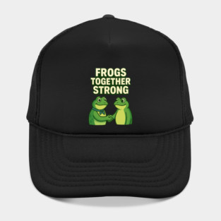 Frogs Together Strong Hat
