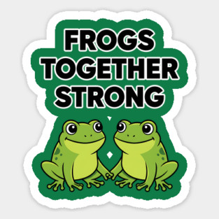 Frogs-Together-Strong Magnet