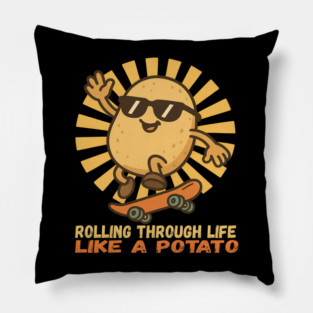 Skate & Potato – Potato on the Move Pillow