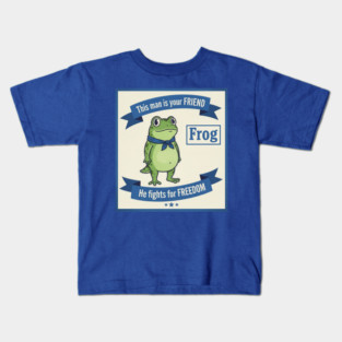 portland-frog-protest Kids T-Shirt