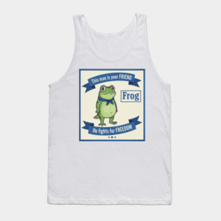 portland-frog-protest Tank Top