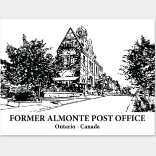 Former Almonte Post Office - Ontario Posters and Art