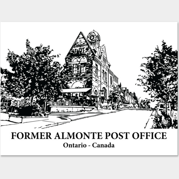 Former Almonte Post Office - Ontario Wall Art by Lakeric
