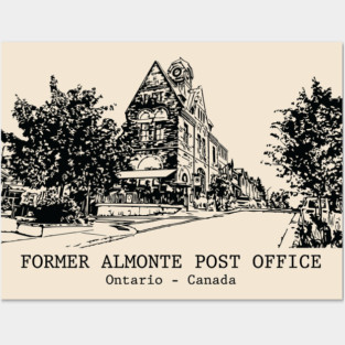 Former Almonte Post Office - Ontario Posters and Art