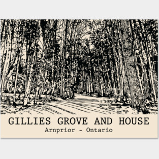 Gillies Grove and House - Ontario Posters and Art