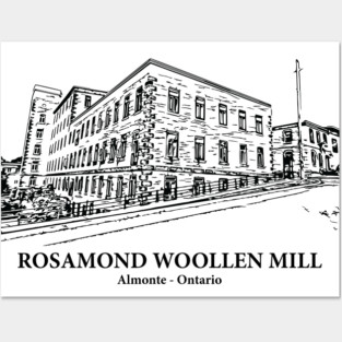 Rosamond Woollen Mill - Ontario Posters and Art