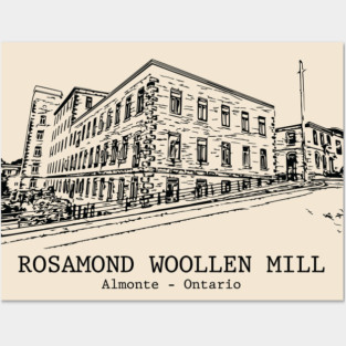 Rosamond Woollen Mill - Ontario Posters and Art
