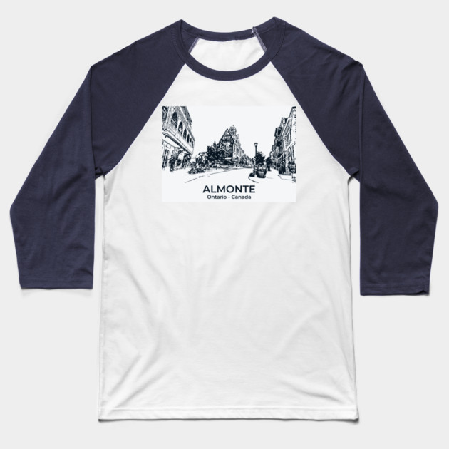 Almonte - Ontario Baseball T-Shirt by Lakeric