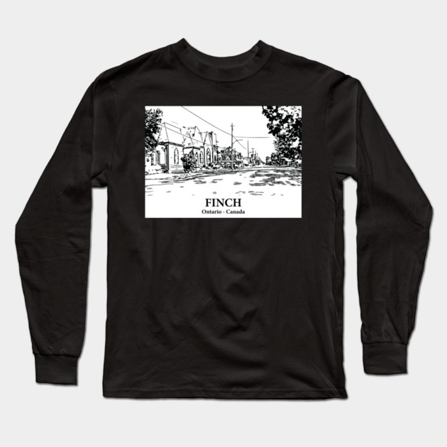 Finch - Ontario Long Sleeve T-Shirt by Lakeric