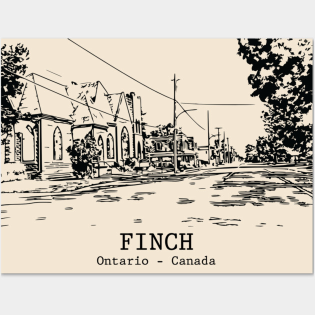 Finch - Ontario Wall Art by Lakeric