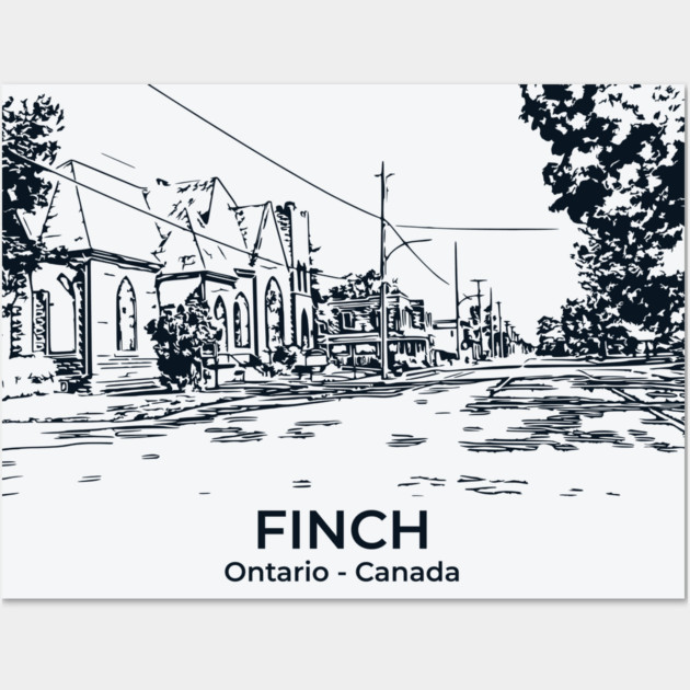 Finch - Ontario Wall Art by Lakeric