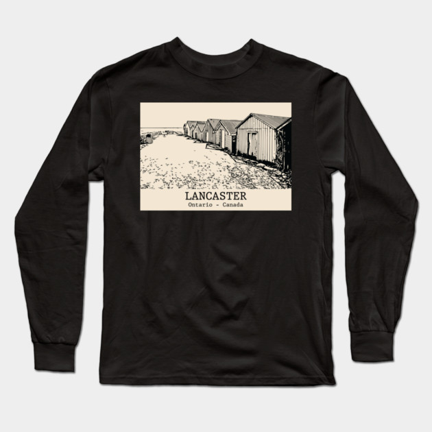 Lancaster - Ontario Long Sleeve T-Shirt by Lakeric