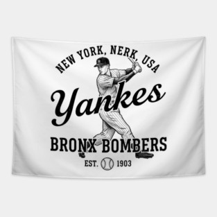 Yankees Bronx Bombers Tapestry