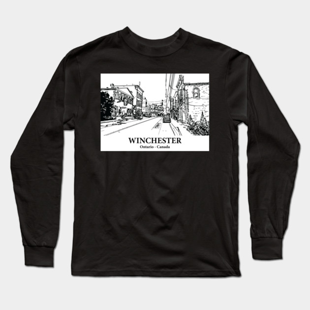 Winchester - Ontario Long Sleeve T-Shirt by Lakeric
