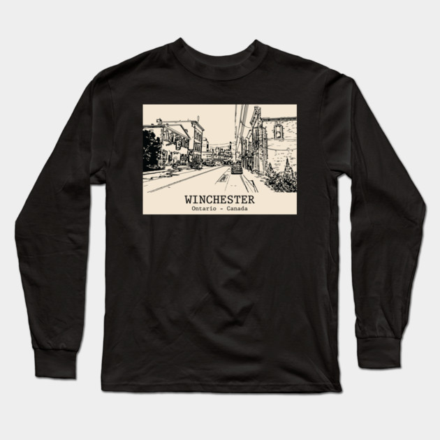 Winchester - Ontario Long Sleeve T-Shirt by Lakeric