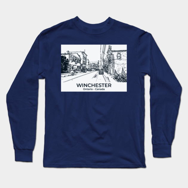 Winchester - Ontario Long Sleeve T-Shirt by Lakeric