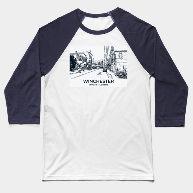 Winchester - Ontario Baseball T-Shirt by Lakeric