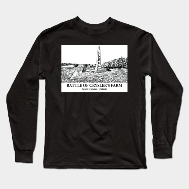 Battle of Crysler's Farm - South Dundas ON Long Sleeve T-Shirt by Lakeric