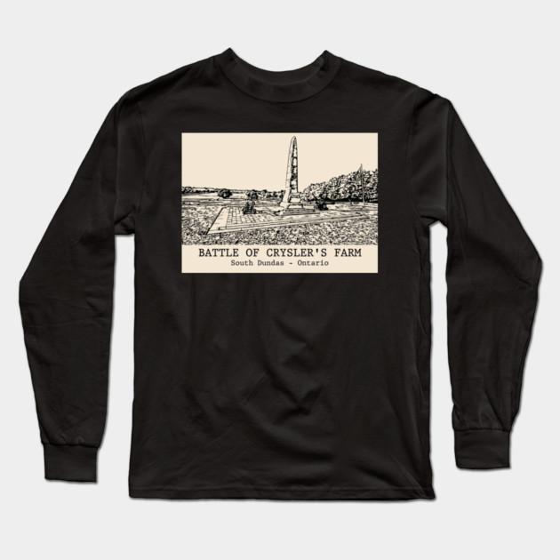 Battle of Crysler's Farm - South Dundas ON Long Sleeve T-Shirt by Lakeric