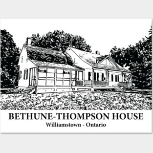 Bethune-Thompson House - Williamstown ON Posters and Art