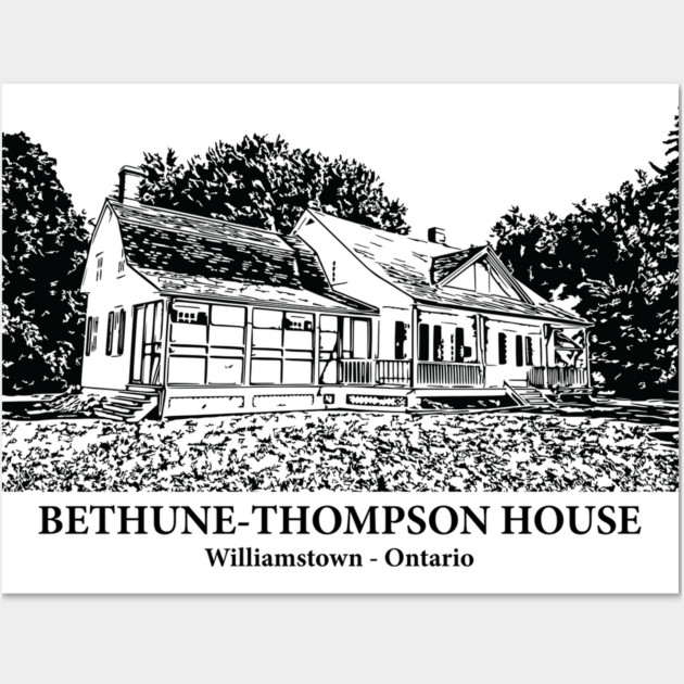Bethune-Thompson House - Williamstown ON Wall Art by Lakeric
