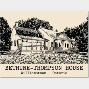 Bethune-Thompson House - Williamstown ON Posters and Art