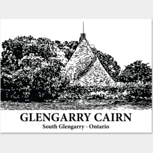 Glengarry Cairn - South Glengarry ON Posters and Art