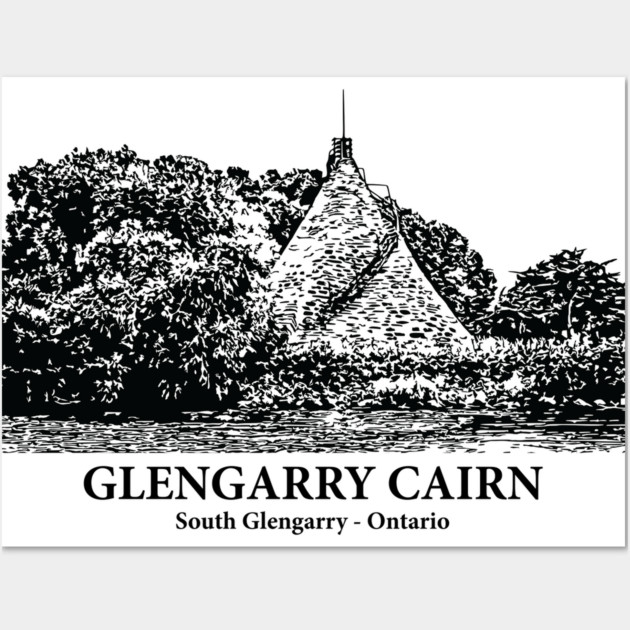 Glengarry Cairn - South Glengarry ON Wall Art by Lakeric