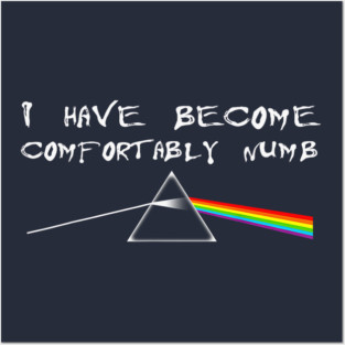 I Have Become Comfortably Numb Posters and Art