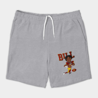 Jacory Croskey-Merritt “BILL” Washington Commanders Caricature Shorts
