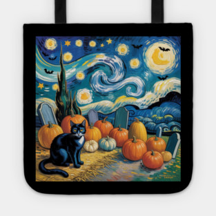 Halloween-Cat Tote
