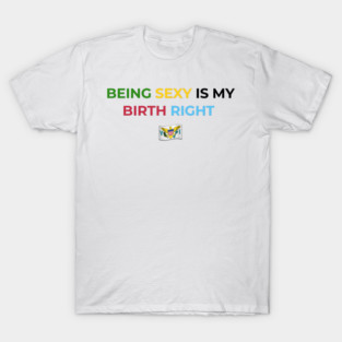 Being Sexy is My Birth Right U.S.V.I. T-Shirt