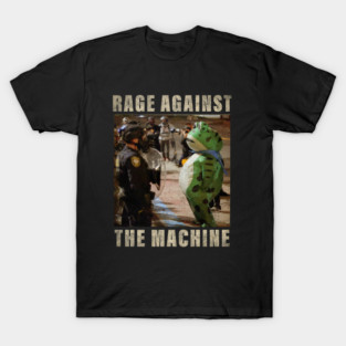 Vintage Portland-Frog Protest Rage Against Machine T-Shirt