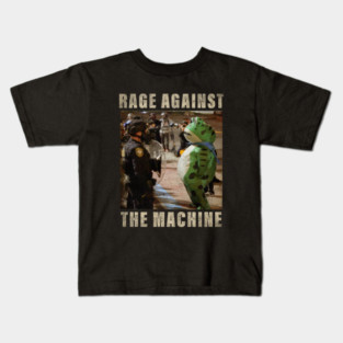 Vintage Portland-Frog Protest Rage Against Machine Kids T-Shirt