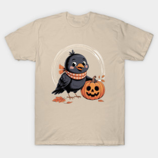 Crow and Pumpkin T-Shirt