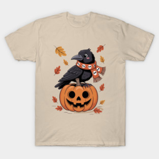 Crow and Pumpkin T-Shirt