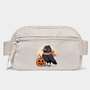 Crow and Pumpkin Bag