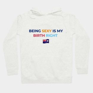 Being Sexy is My Birth Right AXA Hoodie