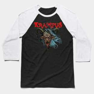 Krampus Baseball T-Shirt