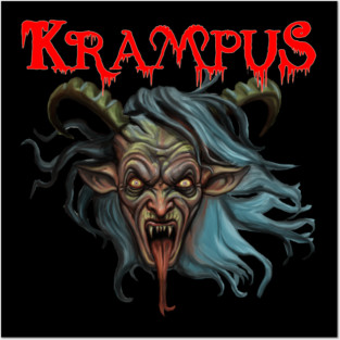 Krampus Posters and Art