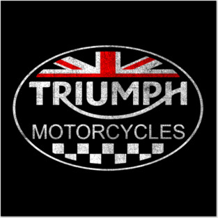 Triumph Motorcycle Posters and Art